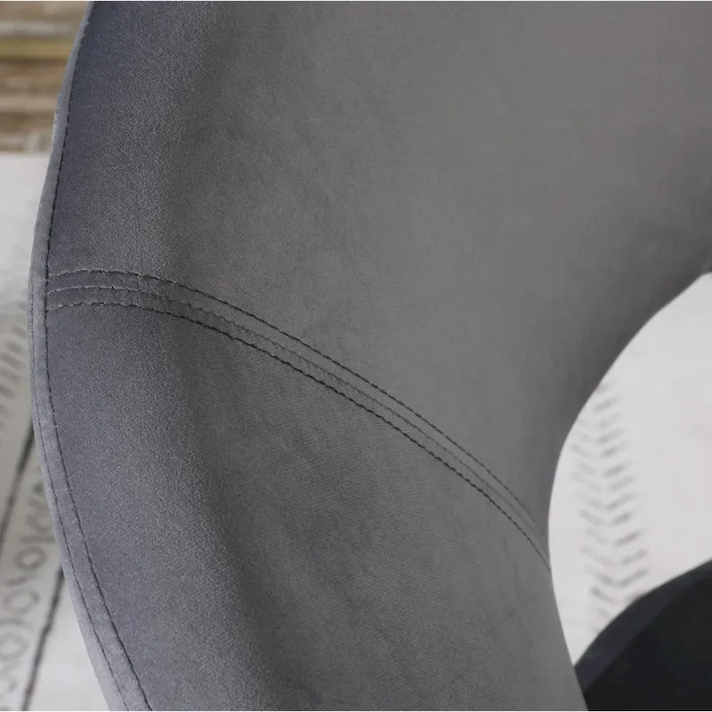 Velvet Upholstered Accent Chair Curved Back Gold Sled Base Multi-Color