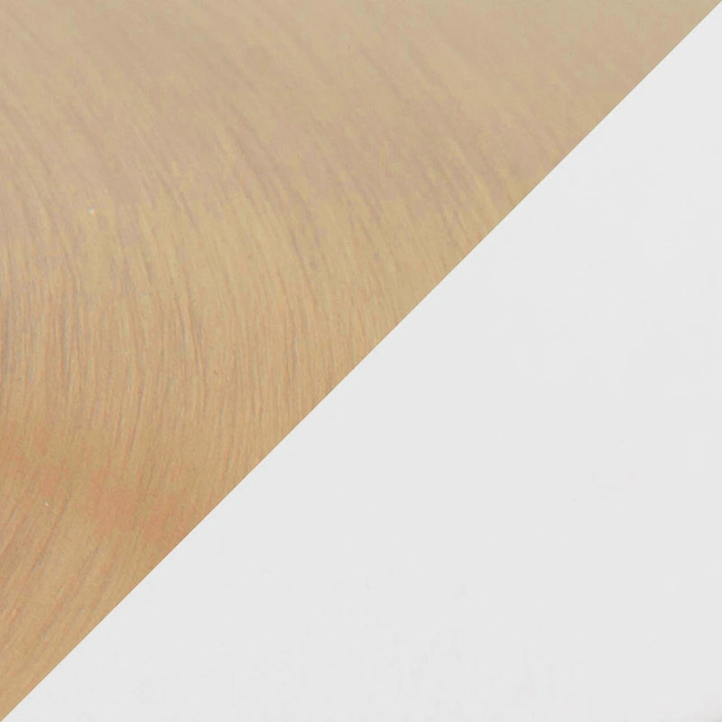 Table de bar ronde réglable en hauteur avec piètement en métal et plateau en bois